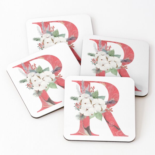 Item preview, Watercolor christmas letter R.  designed and sold by tapilipa.