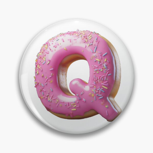 Item preview, Copy of Donut Letter - Q designed and sold by TwinklesPage.