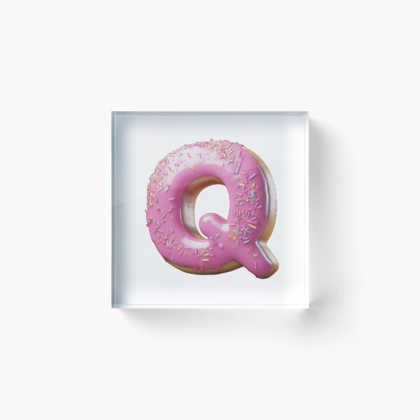 Item preview, Copy of Donut Letter - Q designed and sold by TwinklesPage.