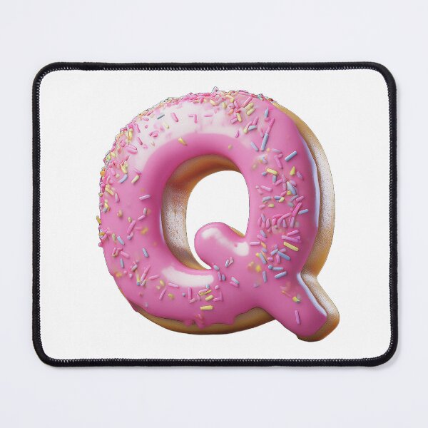 Item preview, Copy of Donut Letter - Q designed and sold by TwinklesPage.