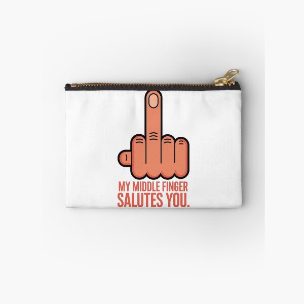 Item preview, My Middle Finger Salutes You designed and sold by Angry Swan Designs.