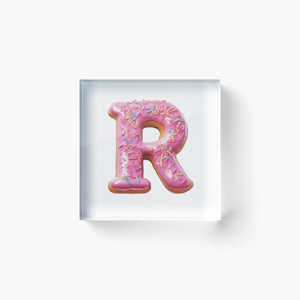 Item preview, Donut Letter - R designed and sold by TwinklesPage.