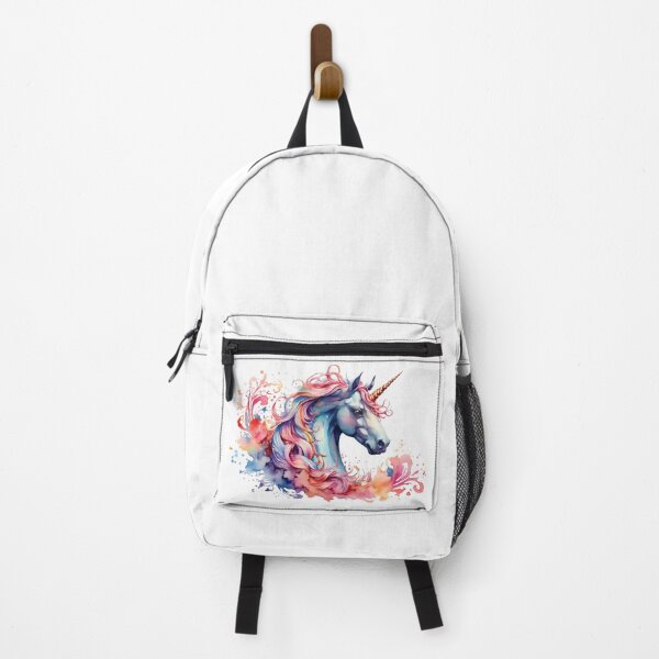 Item preview, Unicorn head as digital watercolor designed and sold by Rose Design & Photos.