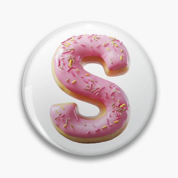 Item preview, Donut Letter - S designed and sold by TwinklesPage.