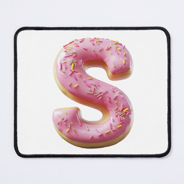 Item preview, Donut Letter - S designed and sold by TwinklesPage.