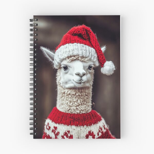 Item preview, Cute Christmas Alpaca, Funny Retro Animal Photo designed and sold by CheekyAnimalz.