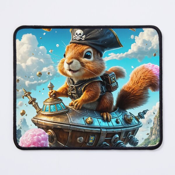 Item preview, Pirate Squirrel’s Acorn Spaceship Adventure designed and sold by koreatvtea.