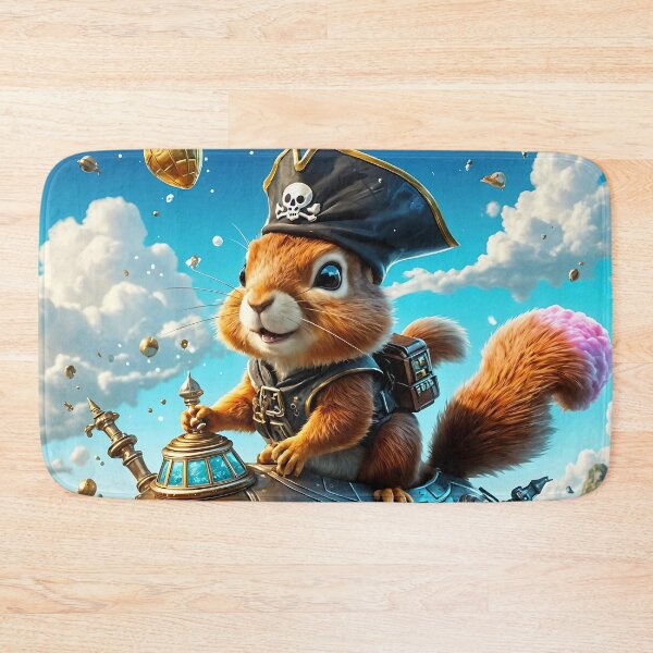 Item preview, Pirate Squirrel’s Acorn Spaceship Adventure designed and sold by koreatvtea.
