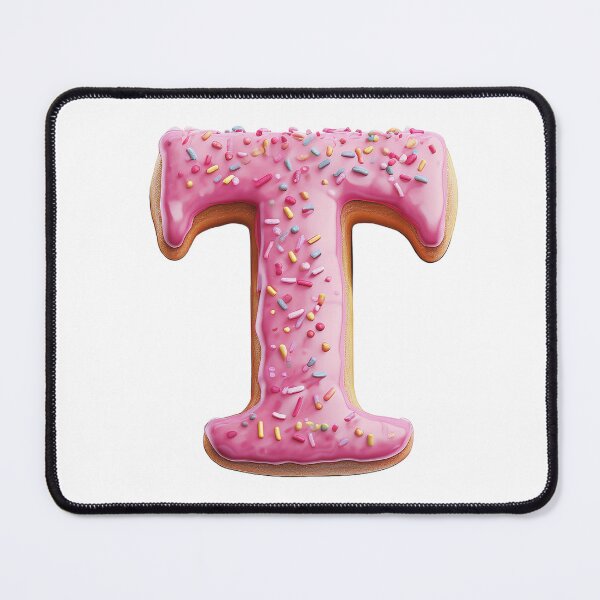 Item preview, Donut Letter - T designed and sold by TwinklesPage.