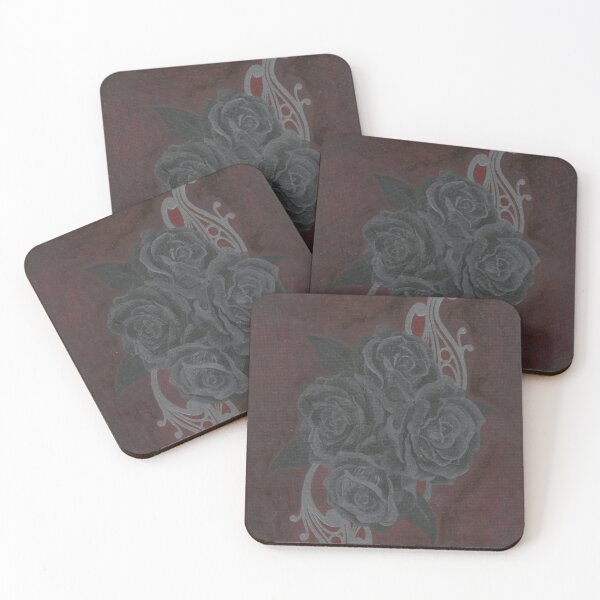 Item preview, black roses designed and sold by DelphineRibatto.