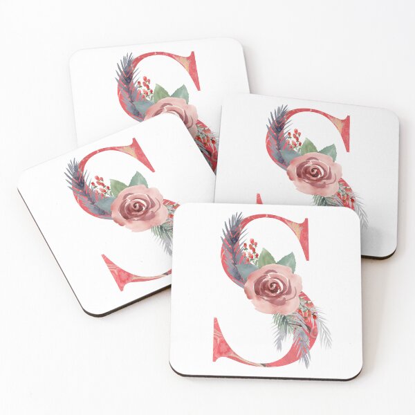 Item preview, Watercolor christmas letter S.  designed and sold by tapilipa.