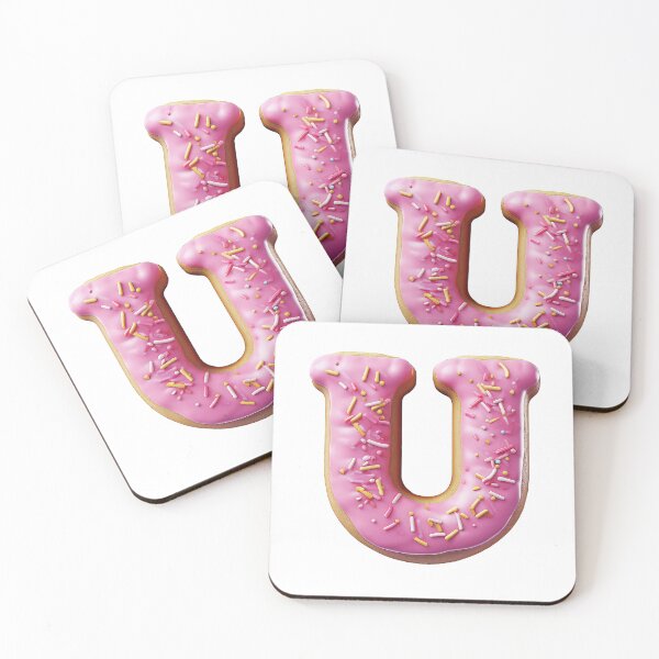 Item preview, Donut Letter - U designed and sold by TwinklesPage.