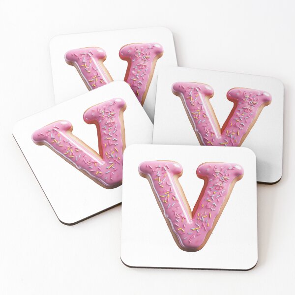 Item preview, Donut Letter - V designed and sold by TwinklesPage.