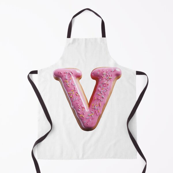 Item preview, Donut Letter - V designed and sold by TwinklesPage.
