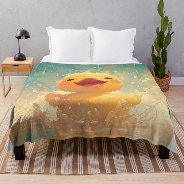 Item preview, Playful Duck Splashing in Puddle designed and sold by Christian Weiss.
