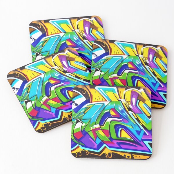 Item preview, Ignite Your Walls with Color | 306 designed and sold by City Graffix Design Co..