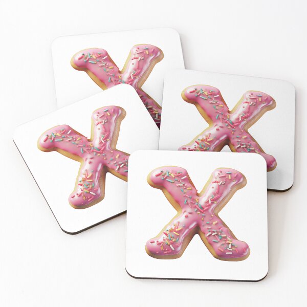 Item preview, Donut Letter - X designed and sold by TwinklesPage.