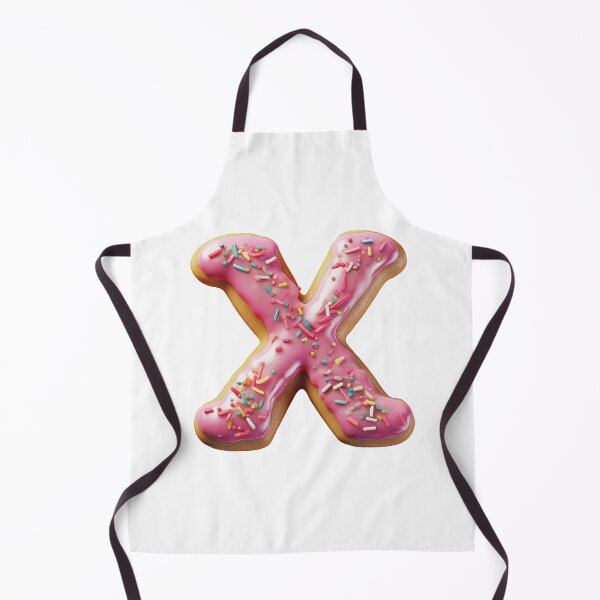 Item preview, Donut Letter - X designed and sold by TwinklesPage.