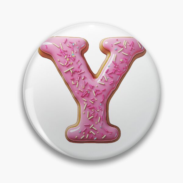 Item preview, Donut Letter - Y designed and sold by TwinklesPage.