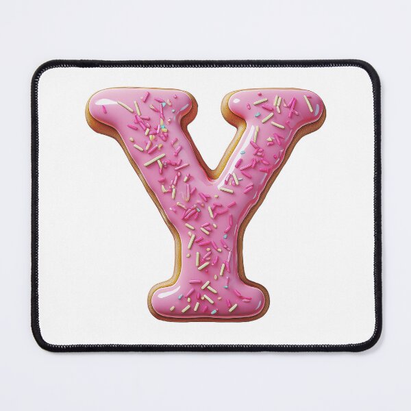 Item preview, Donut Letter - Y designed and sold by TwinklesPage.