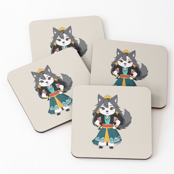 Item preview, Chibi Hmonggy Girl wolf designed and sold by Atlantico54.