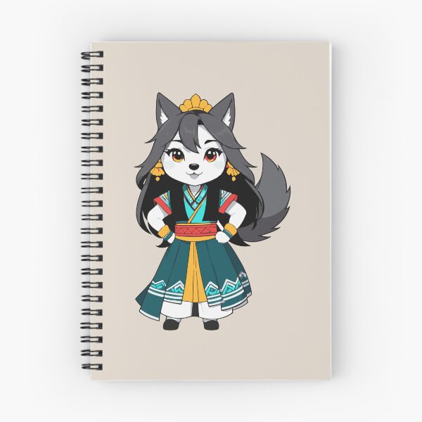 Item preview, Chibi Hmonggy Girl wolf designed and sold by Atlantico54.