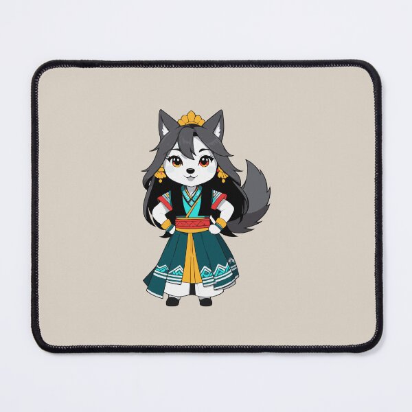 Item preview, Chibi Hmonggy Girl wolf designed and sold by Atlantico54.