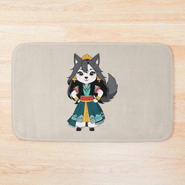 Item preview, Chibi Hmonggy Girl wolf designed and sold by Atlantico54.