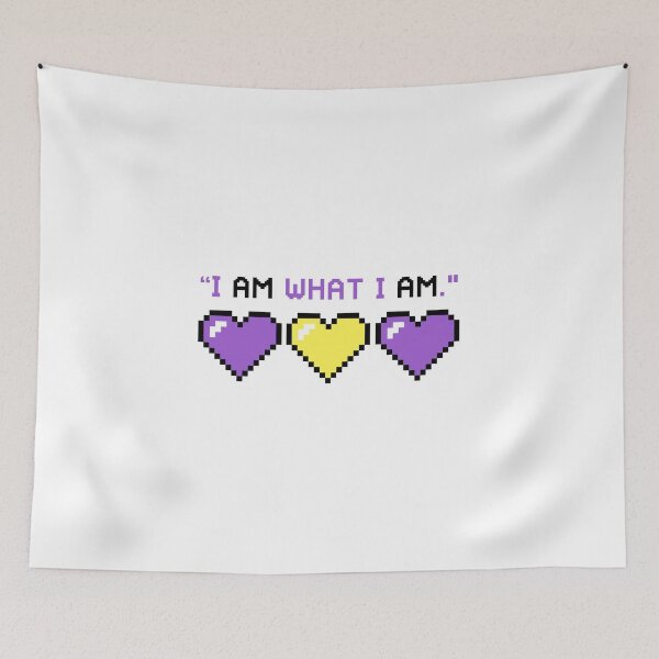 Item preview, I Am What I Am - Non-Binary Edition designed and sold by Nuevaofnight.
