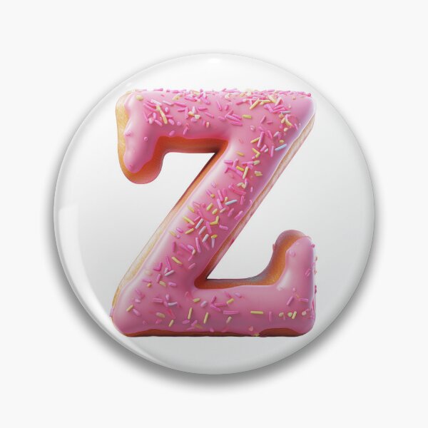 Item preview, Donut Letter - Z designed and sold by TwinklesPage.