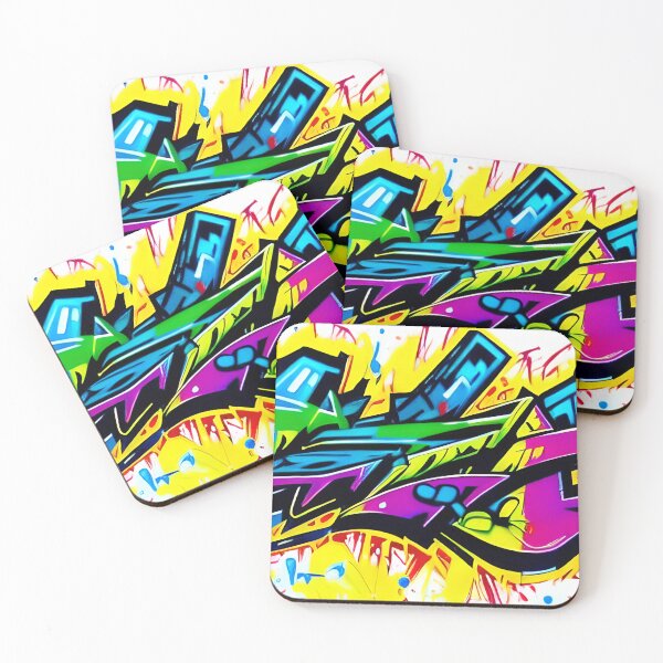 Item preview, Ignite Your Walls with Color | 308 designed and sold by City Graffix Design Co..