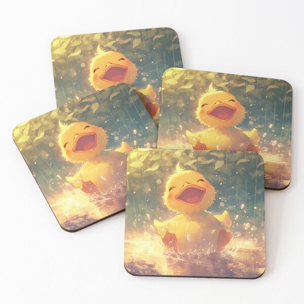 Item preview, Playful Happy Duck in Puddle designed and sold by Christian Weiss.