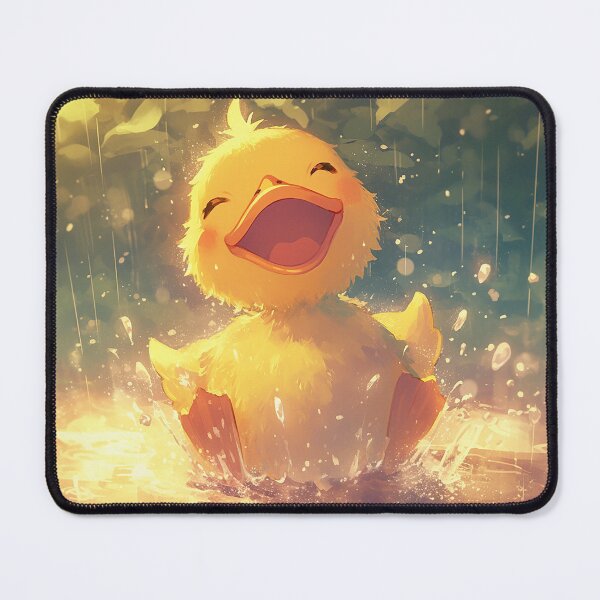 Item preview, Playful Happy Duck in Puddle designed and sold by Christian Weiss.