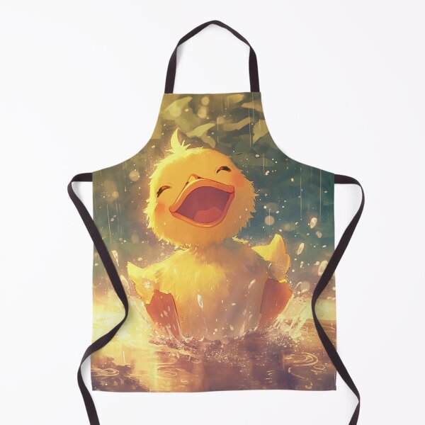 Item preview, Playful Happy Duck in Puddle designed and sold by Christian Weiss.