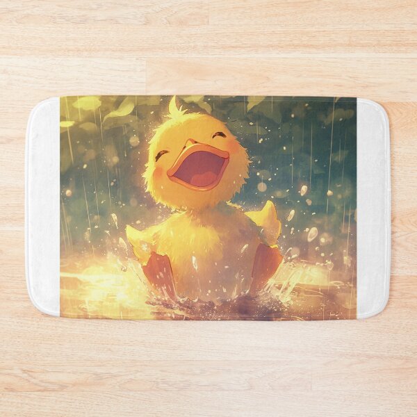 Item preview, Playful Happy Duck in Puddle designed and sold by Christian Weiss.