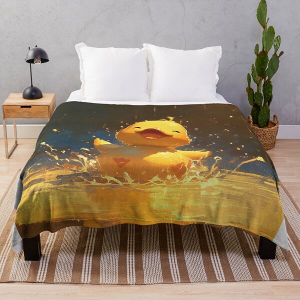 Item preview, Happy Duck Splashing in Puddle designed and sold by Christian Weiss.