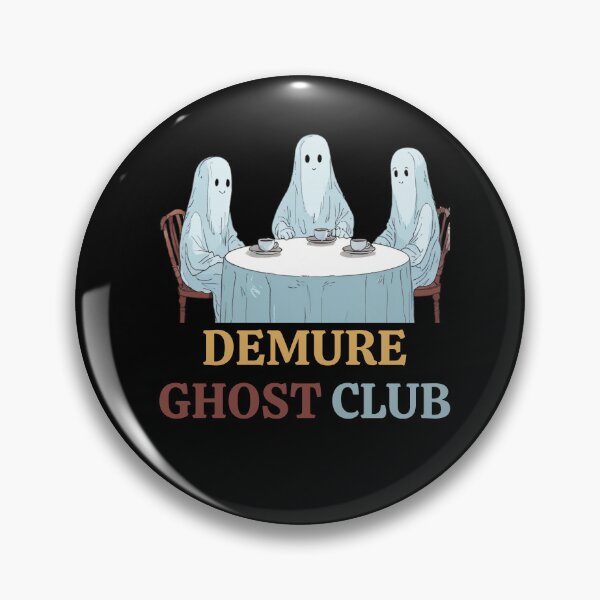 Item preview, Demure ghost club designed and sold by GlunmanStore.
