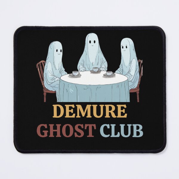 Item preview, Demure ghost club designed and sold by GlunmanStore.