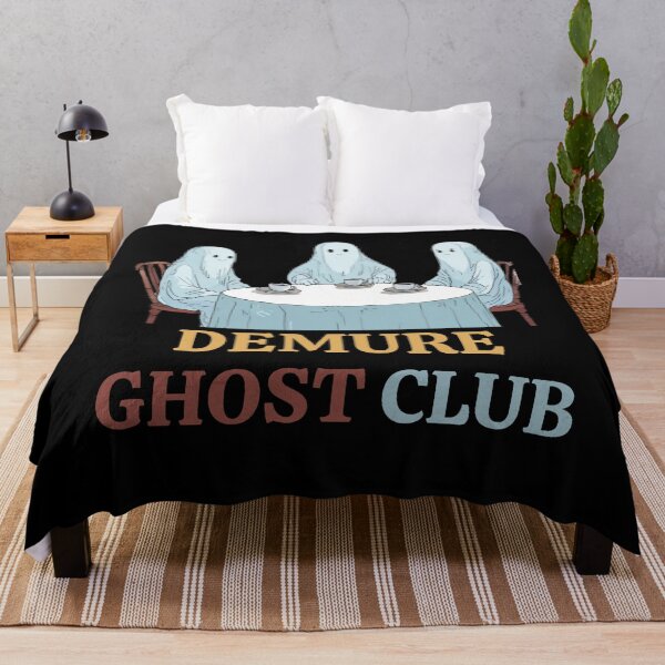 Item preview, Demure ghost club designed and sold by GlunmanStore.
