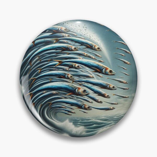 Item preview, Wave Of Minnows designed and sold by Blue Horse Photo Magic.