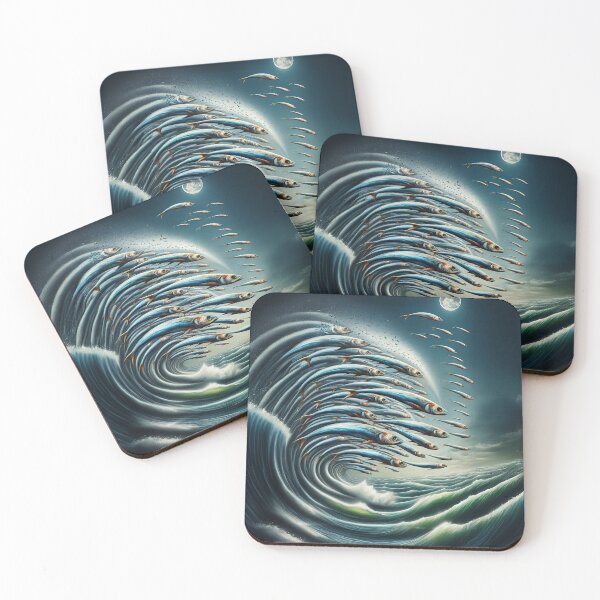 Item preview, Wave Of Minnows designed and sold by Blue Horse Photo Magic.