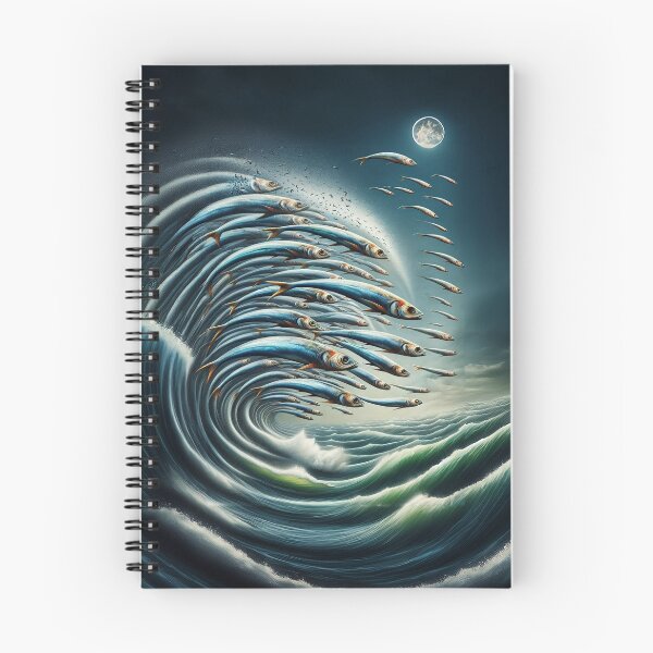 Item preview, Wave Of Minnows designed and sold by Blue Horse Photo Magic.