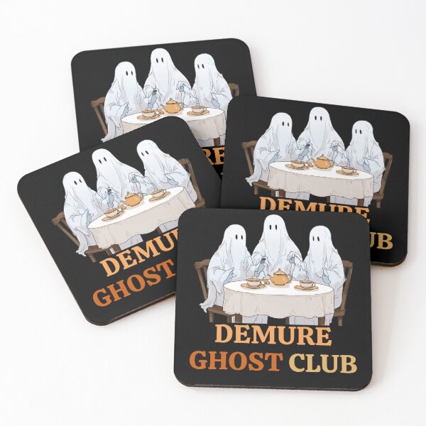 Item preview, Demure ghost club designed and sold by GlunmanStore.