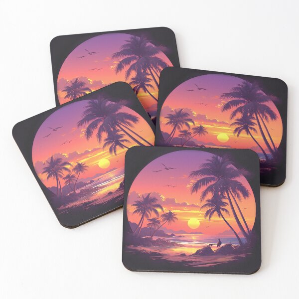 Item preview, Serene Sunset Scene with Soft Gradient designed and sold by Windy-market.