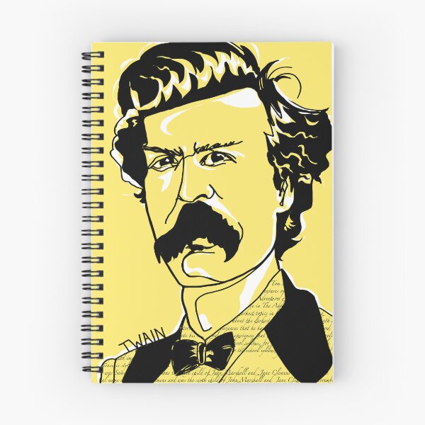 Item preview, Writer Mark Twain. designed and sold by MJboo7.
