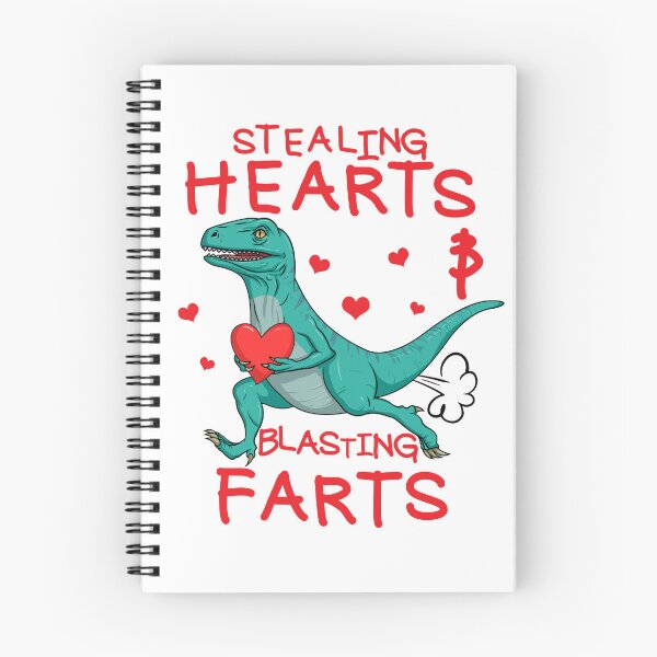 Item preview, Stealing Hearts And Blasting Farts Boys Valentine Raptor Gear designed and sold by DynamicDesign.