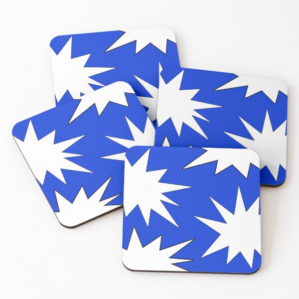 Item preview, Abstract geometric pattern - blue. designed and sold by K.S ART.