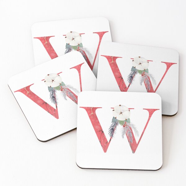 Item preview, Watercolor christmas letter W. designed and sold by tapilipa.
