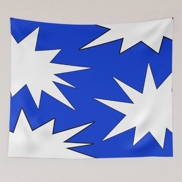 Item preview, Abstract geometric pattern - blue. designed and sold by K.S ART.