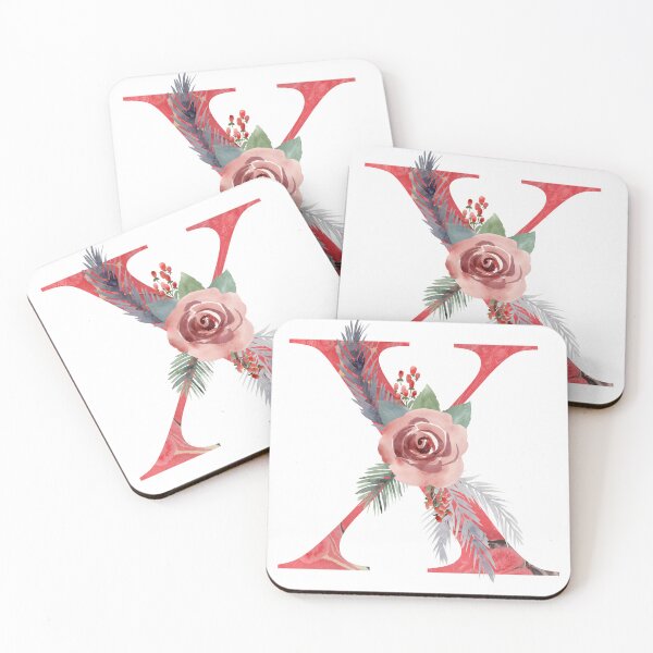 Item preview, Watercolor christmas letter X.  designed and sold by tapilipa.